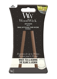 Woodwick Auto Reeds Refill - White Tea & Jasmine
