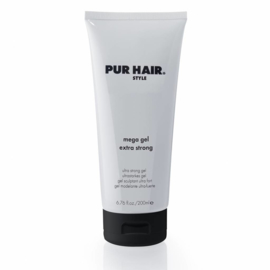 Mega Gel Extra Strong (200ml) | PUR HAIR ® Style