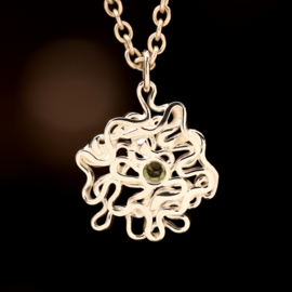 zilveren hanger    026037