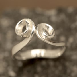 Zilveren Ring 00332