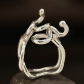 Zilveren ring 1185