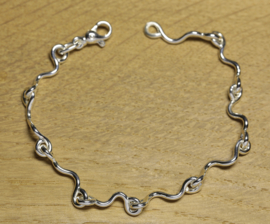 Zilveren armband    0257