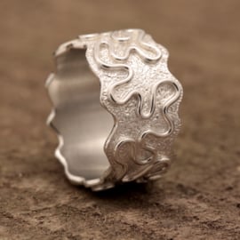 Zilveren ring 00844