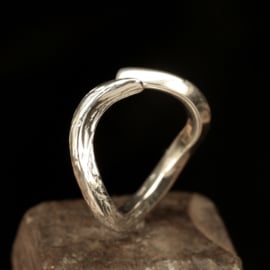 Zilveren ring   024001