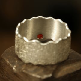 Zilveren ring 1405