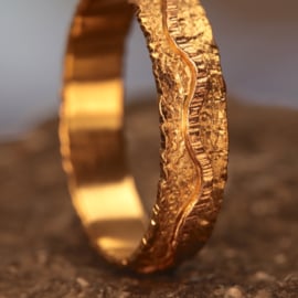 Gouden ring 0145