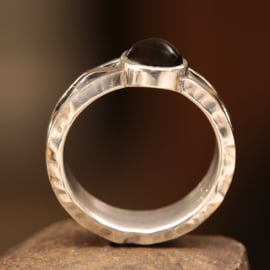 Zilveren ring 0047b