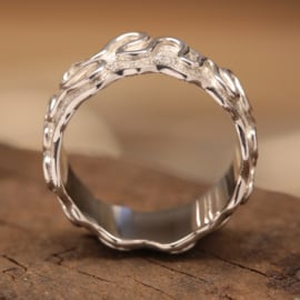 Zilveren ring 01292