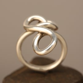 Zilveren ring 1158