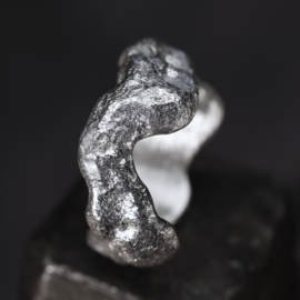 Zilveren ring 01525