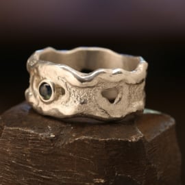 Zilveren ring 1085