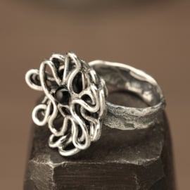 Zilveren ring 1192