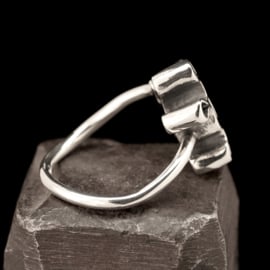 Zilveren ring   02309