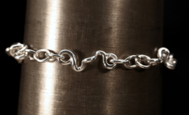 Zilveren armband    02317