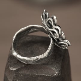 Zilveren ring 1192