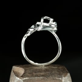 Zilveren ring 01562