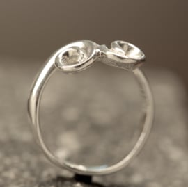 Zilveren Ring 00332