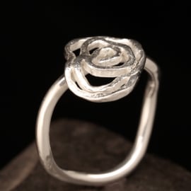 zilveren ring 01910