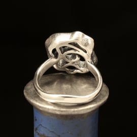 Zilveren ring   01601