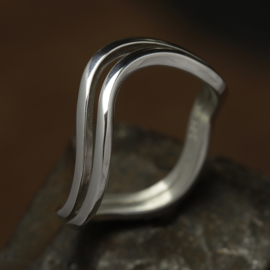 Zilveren ring 0304