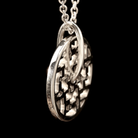 Zilveren hanger    024032
