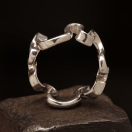 zilveren ring 0525