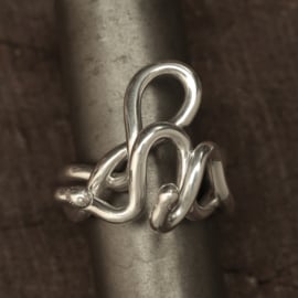 Zilveren ring 1185