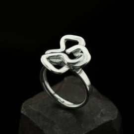 Zilveren ring 01571