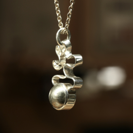 zilveren hanger   026012