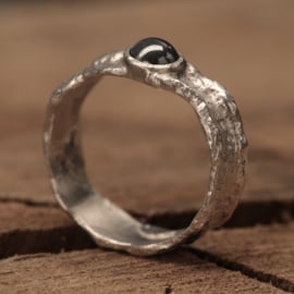 Zilveren ring 0011