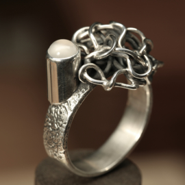 Zilveren ring 0950
