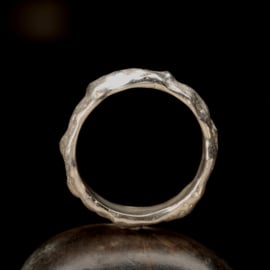 Zilveren ring 01574