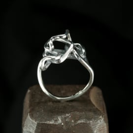 Zilveren ring 01562