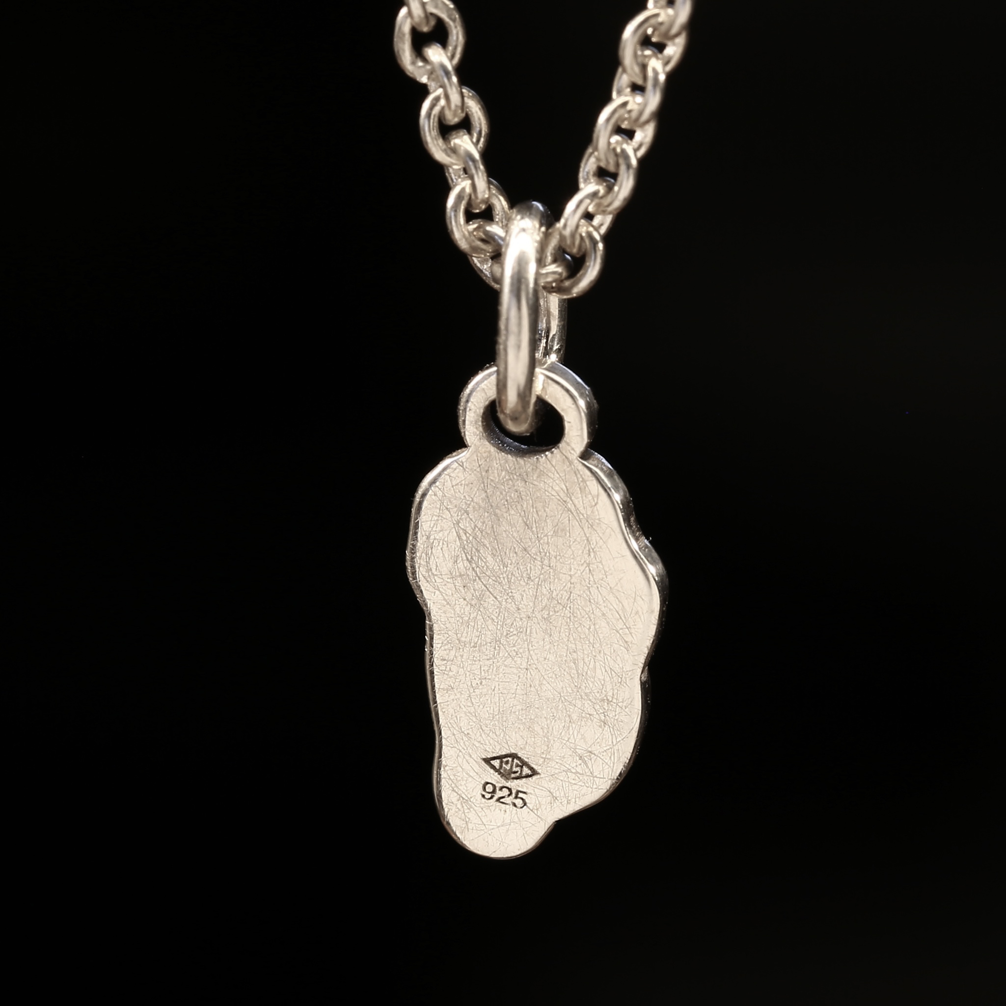 Zilveren hanger   025019