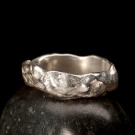 Zilveren ring 01574