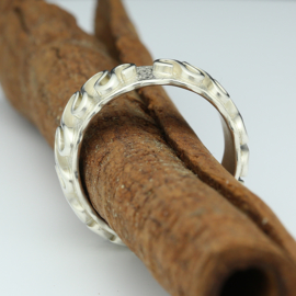 Zilveren ring 0886