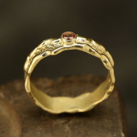 Geel gouden ring 1402