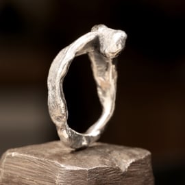 Zilveren ring   016261