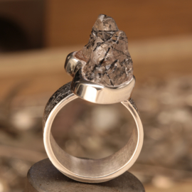 Zilveren ring  0750