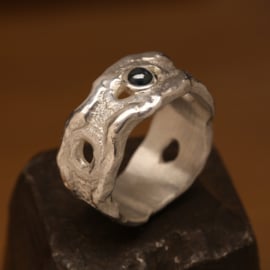 Zilveren ring 1085