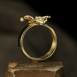 Gouden ring 1500