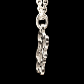Zilveren hanger   024063
