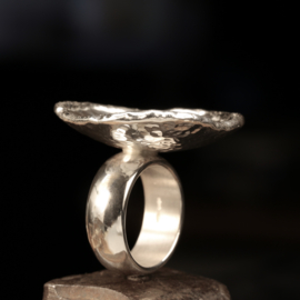 Zware zilveren ring 024002