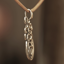 Zilveren Hanger    00504