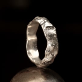 Zilveren ring 01574