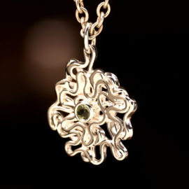 zilveren hanger    026037