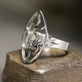 Zilveren ring 0248