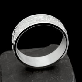 Zilveren ring  01715