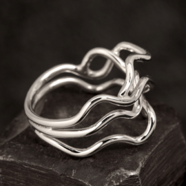 Zilveren ring    01725