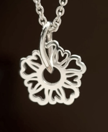 zilveren hanger    024058